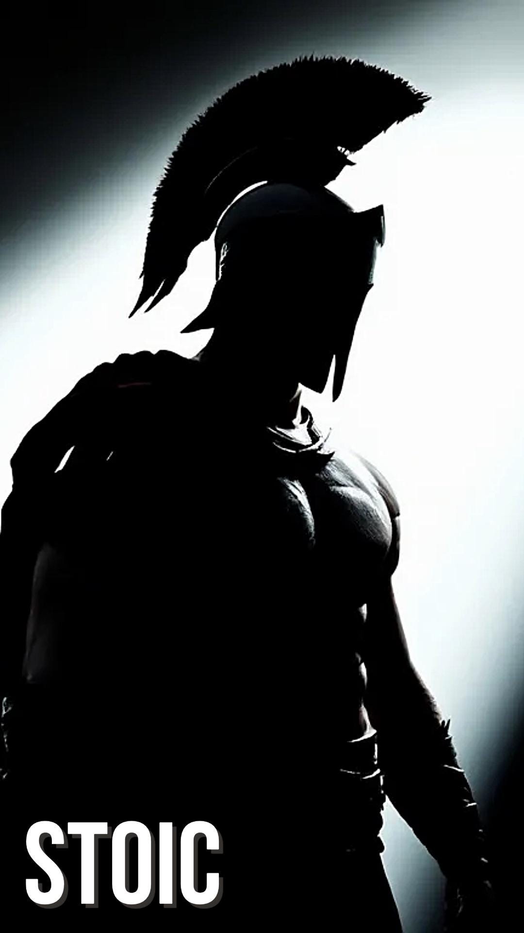 1080x1920 Epic Stoic Mobile Wallpaper spartan Warrior