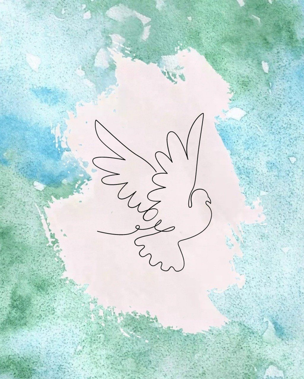 1025x1280 Download Dove Bird Wallpaper. Royalty Free Stock Illustration Image