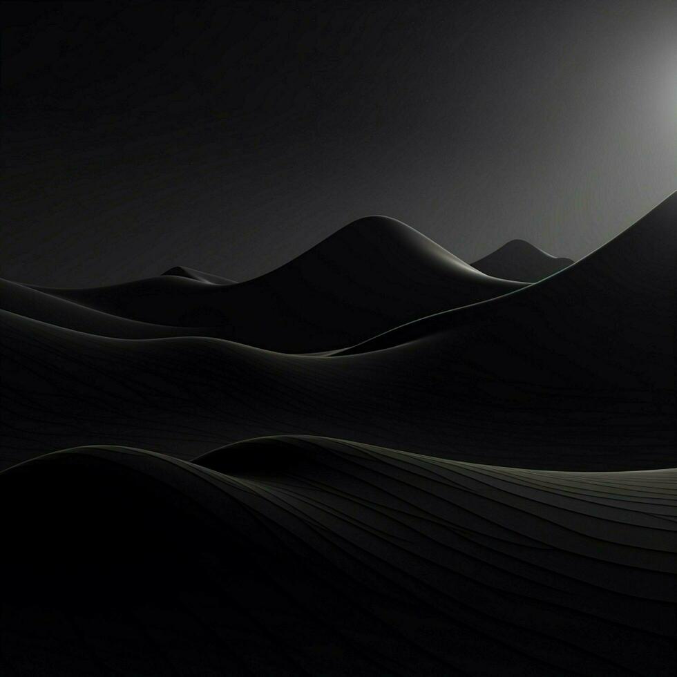 980x980 black Minimalist wallpaper
