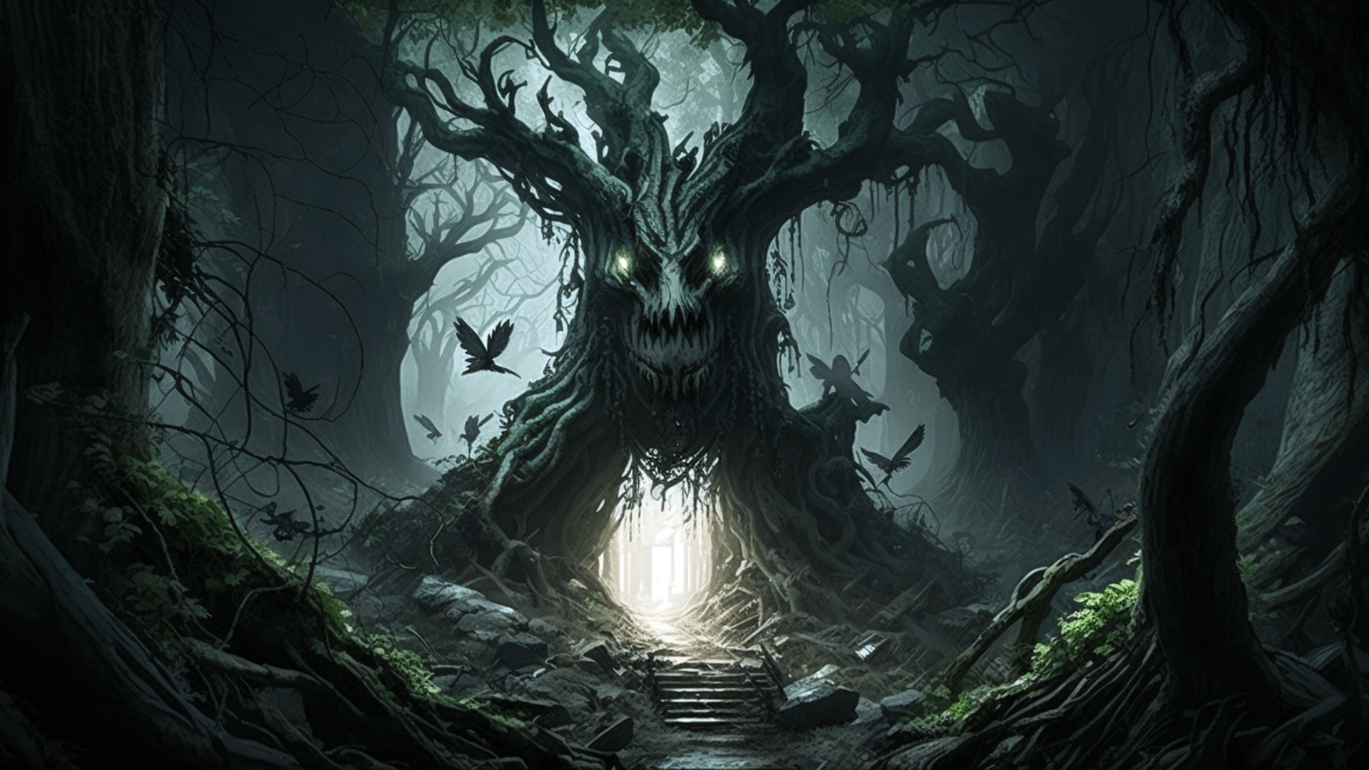 1920x1080 Concept Art: The Forbidden Forest