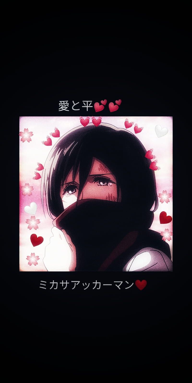800x1593 HD mikasa sad wallpaper