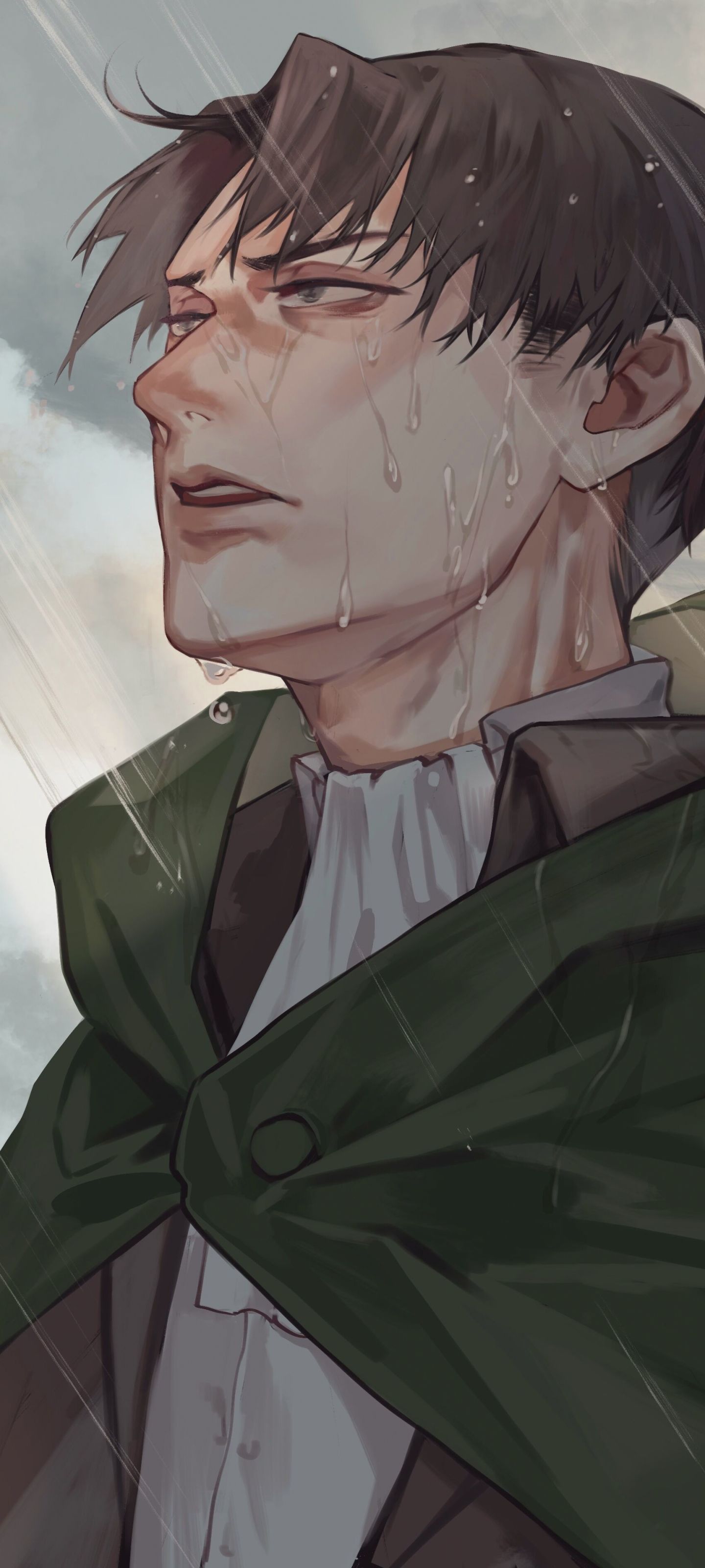 1440x3200 Phone wallpaper: Anime, Attack On Titan, Levi Ackerman 1185307