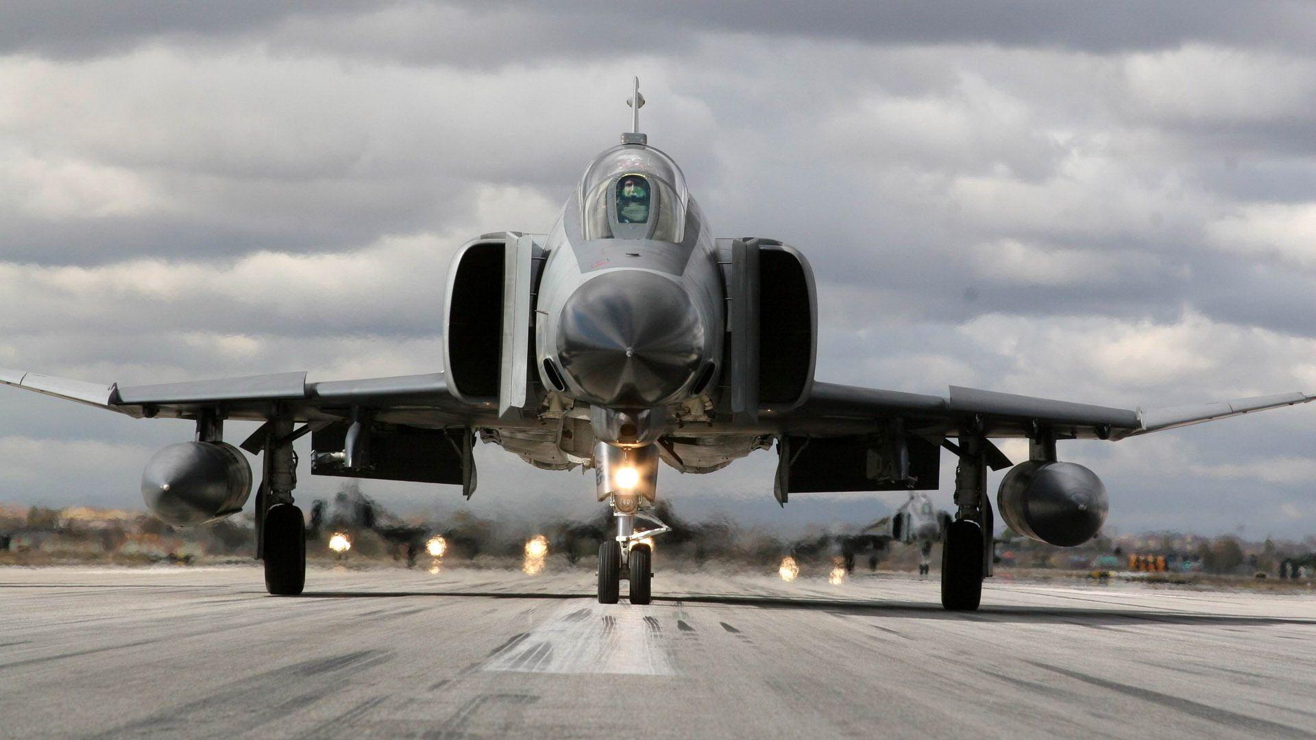 1920x1080 Wallpaper Mcdonnell Douglas, F 4 Phantom Ii, F Phantom, Runway