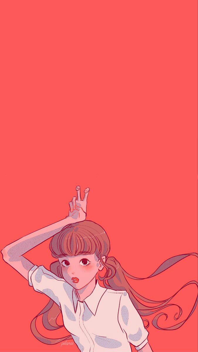 675x1200 Loona Heart Attack Chuu Fanart Wallpaper lockscreen fondo de