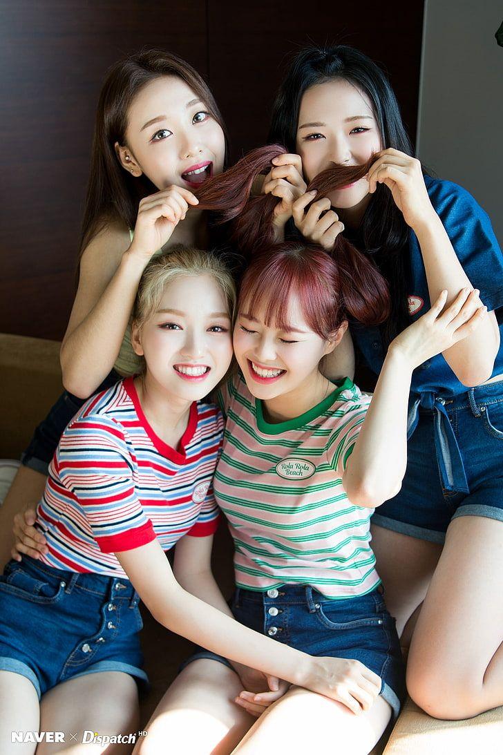728x1093 HD Wallpaper: K Pop, LOONA, Asian, Women, Chuu, Group Of People