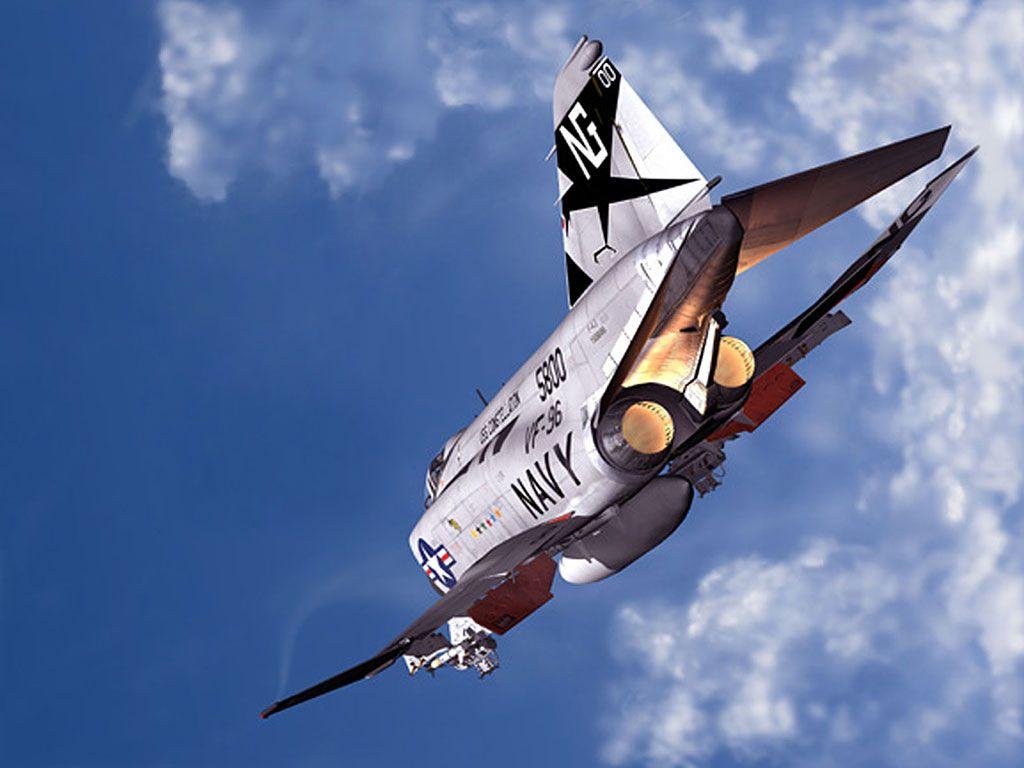 1024x768 F4 Phantom Desktop Wallpaper