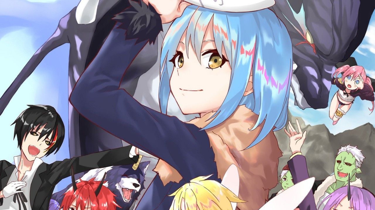 1280x720 Benimaru Diablo Gobta Milim Nava Ramiris Ranga HD That Time I Got Reincarnated as a Slime Wallpaper