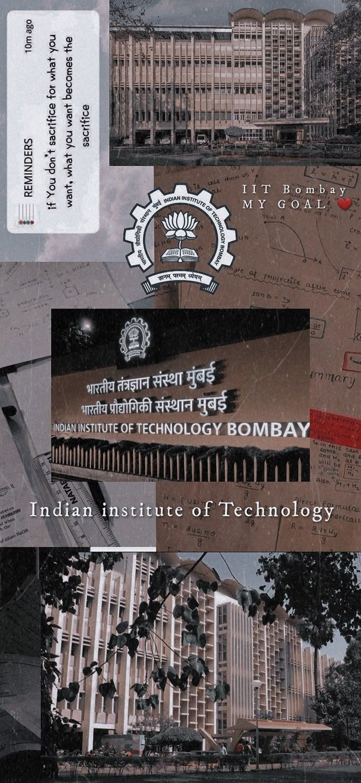 736x1594 Wallpaper for aspirants aiming IITB ❤️
