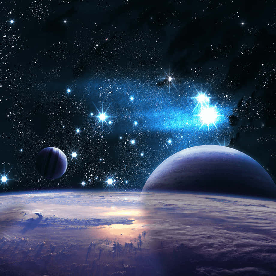 920x921 Download Galaxy Space Background Bright Star