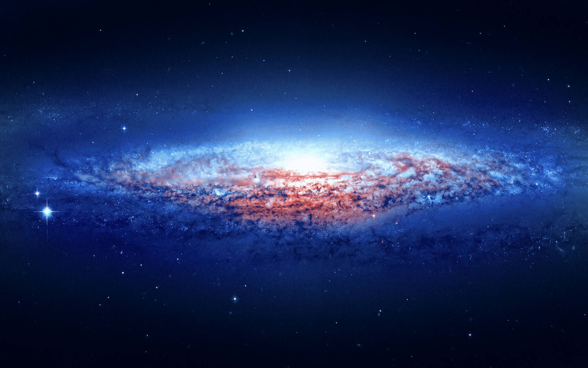 1920x1200 Download 4k Ultra HD Galaxy Bright Stars Wallpaper