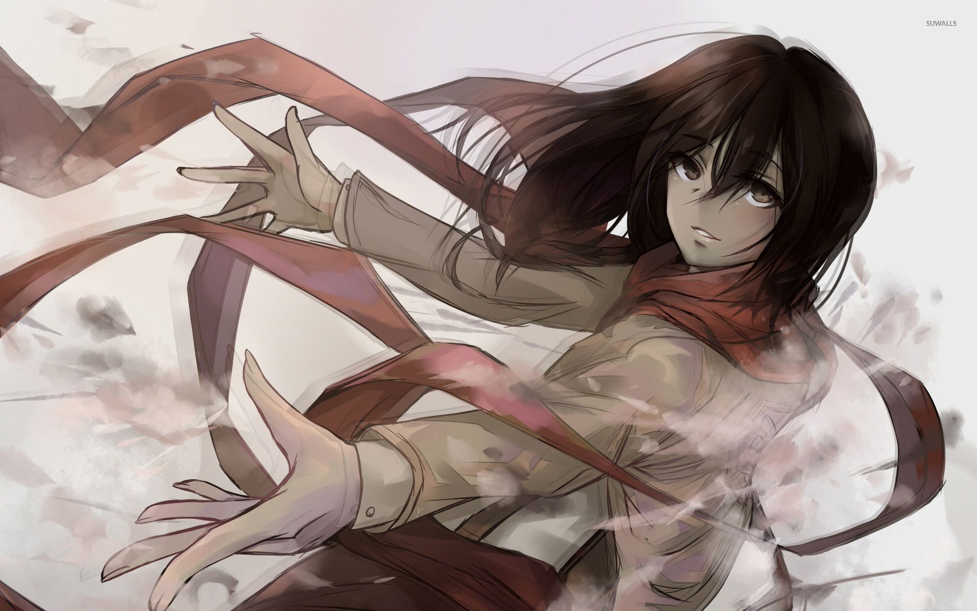 1920x1200 Mikasa Ackerman no Kyojin wallpaper wallpaper