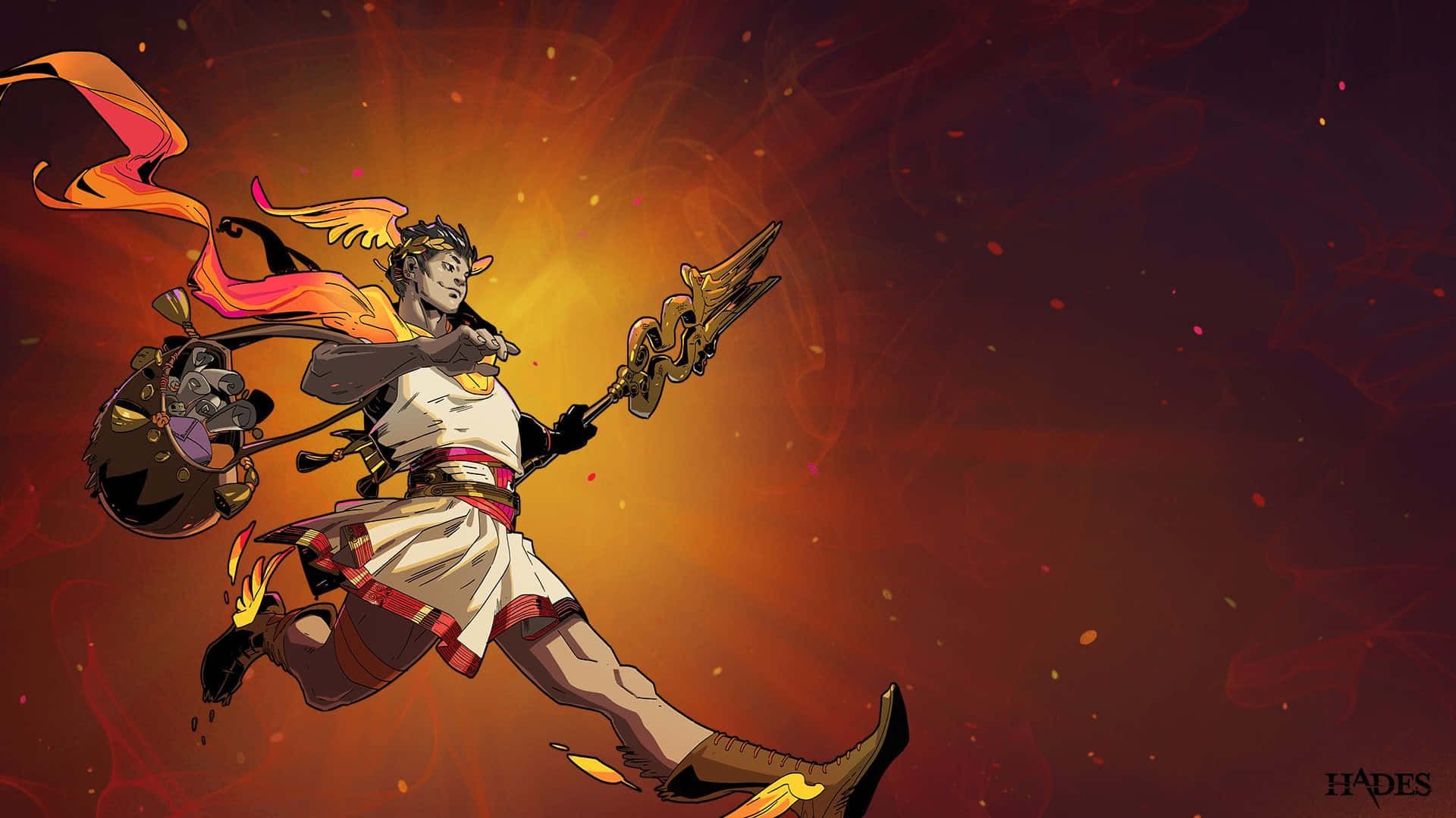 1920x1080 Download Hades Game Art Zagreus Action Pose Wallpaper