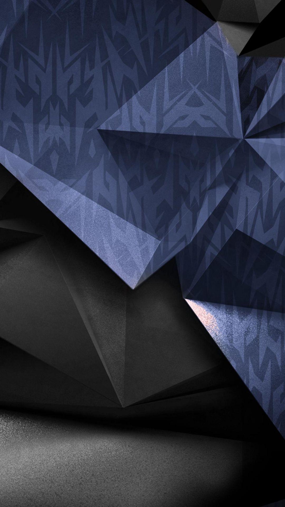 1080x1920 Download Wallpaper Design Acer Triangle Black And White