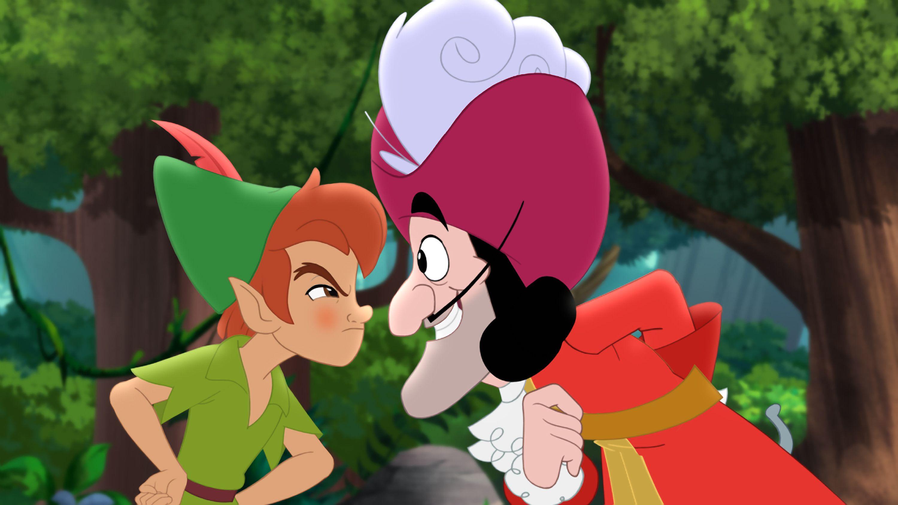 3000x1688 Peter Pan and Captain Hook HD Wallpaper for iPad mini 3