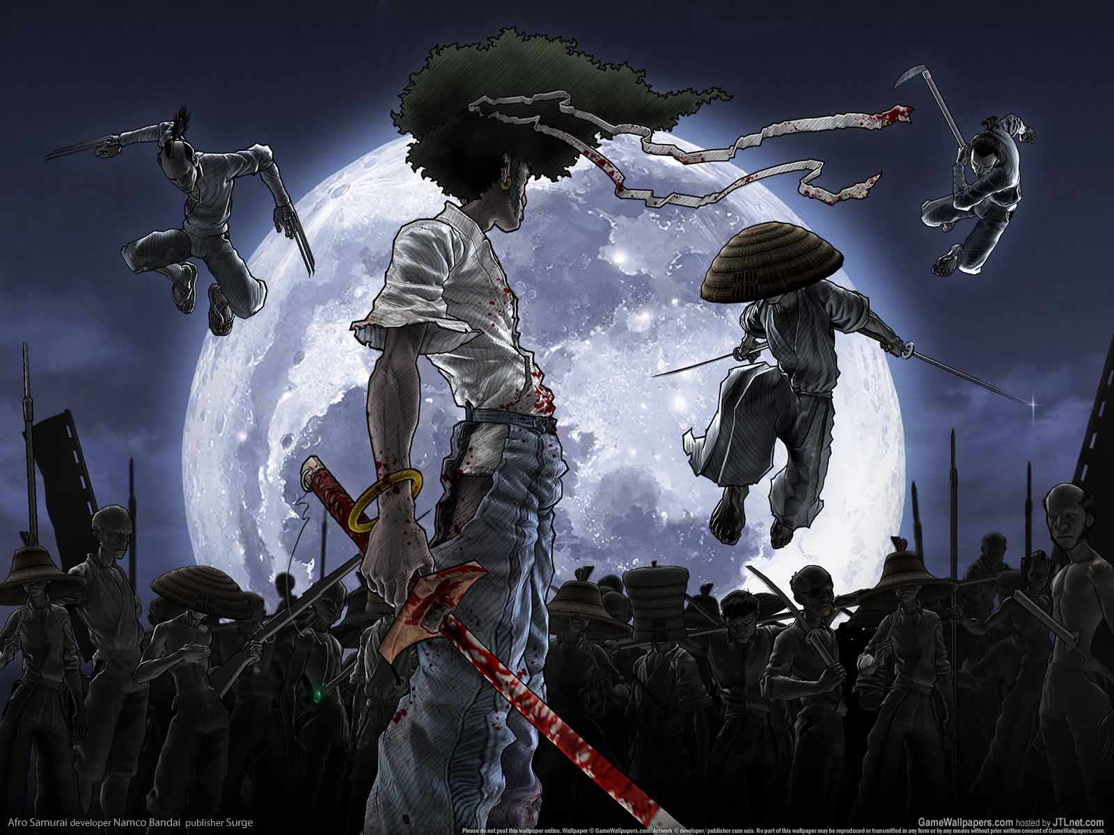 1600x1200 HQ Wallpaper: Afro Samurai Wallpaper
