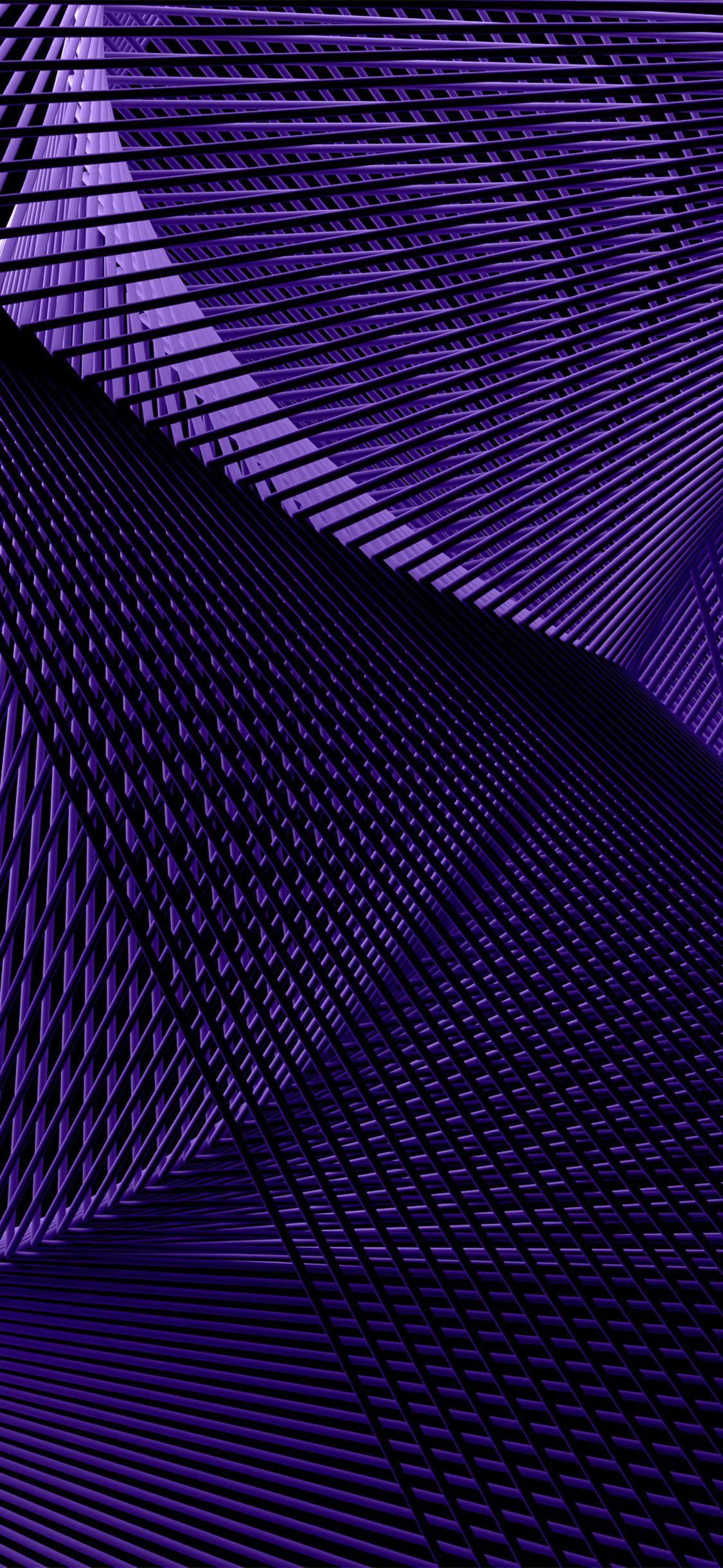 1125x2436 Geometric Outbreak design wallpaper