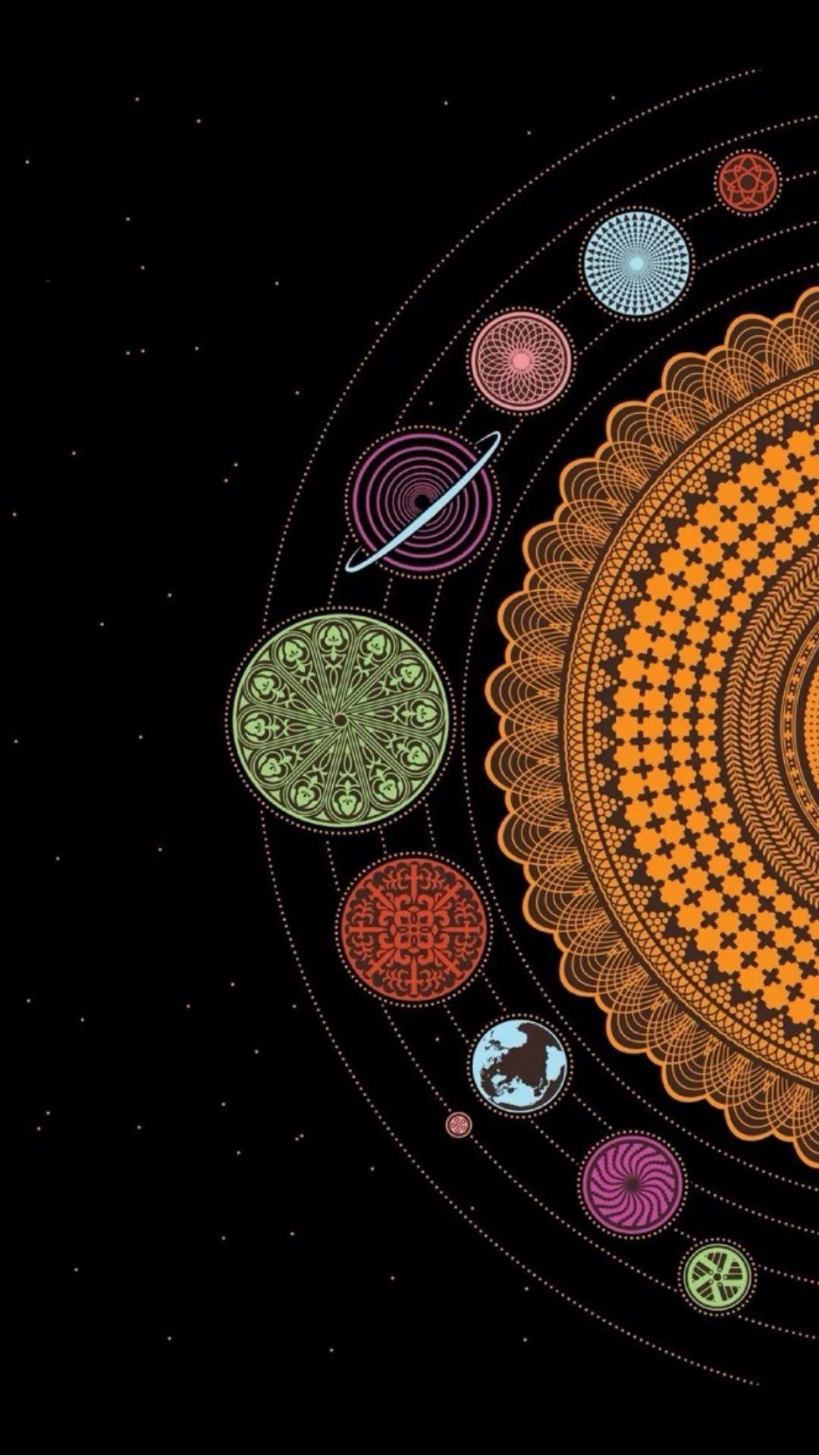 1080x1920 Mandala iPhone Wallpaper