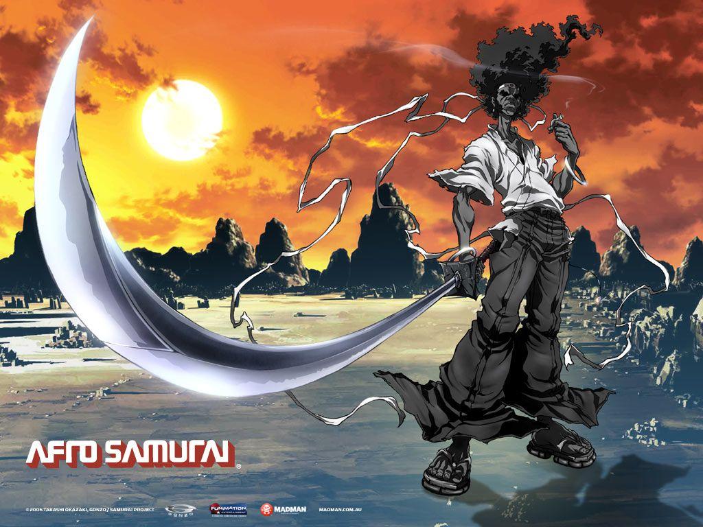 1024x768 Afro Samurai Wallpaper Anime Image Board