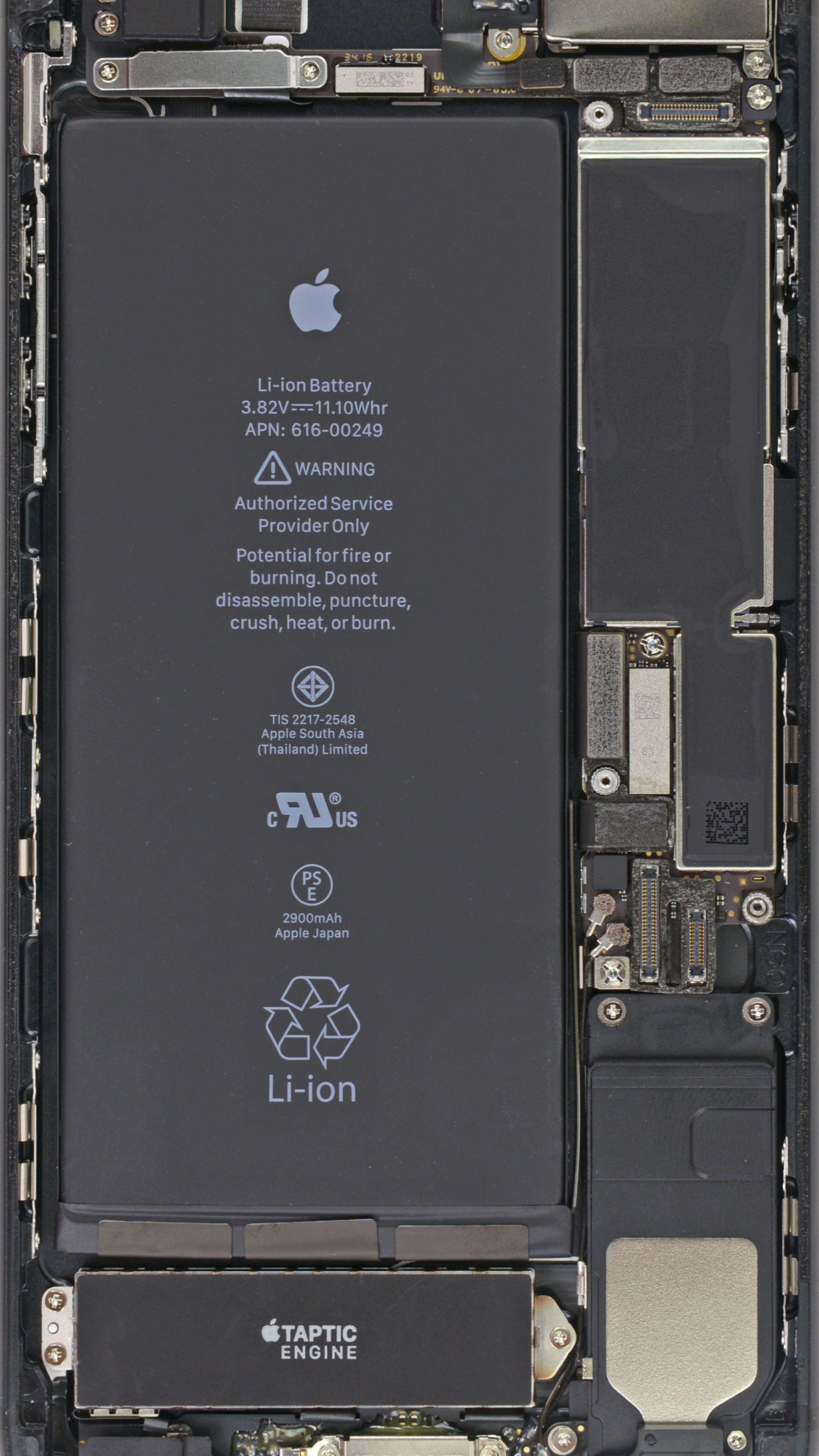 1787x3176 Wallpaper of the week: iPhone 7 internals