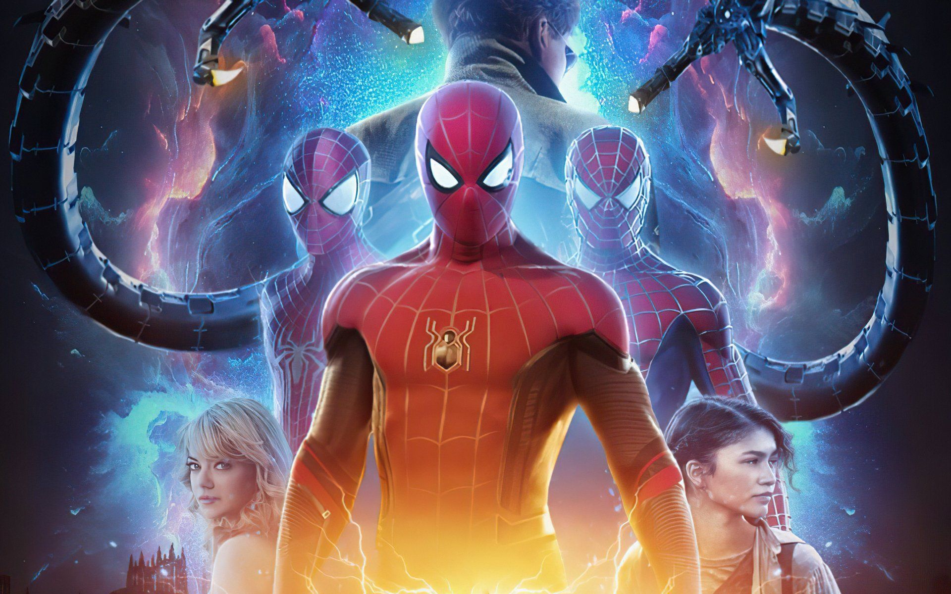 1920x1200 Download Gwen Stacy Zendaya Spider Man Movie Spider Man: No Way Home 4k Ultra HD Wallpaper