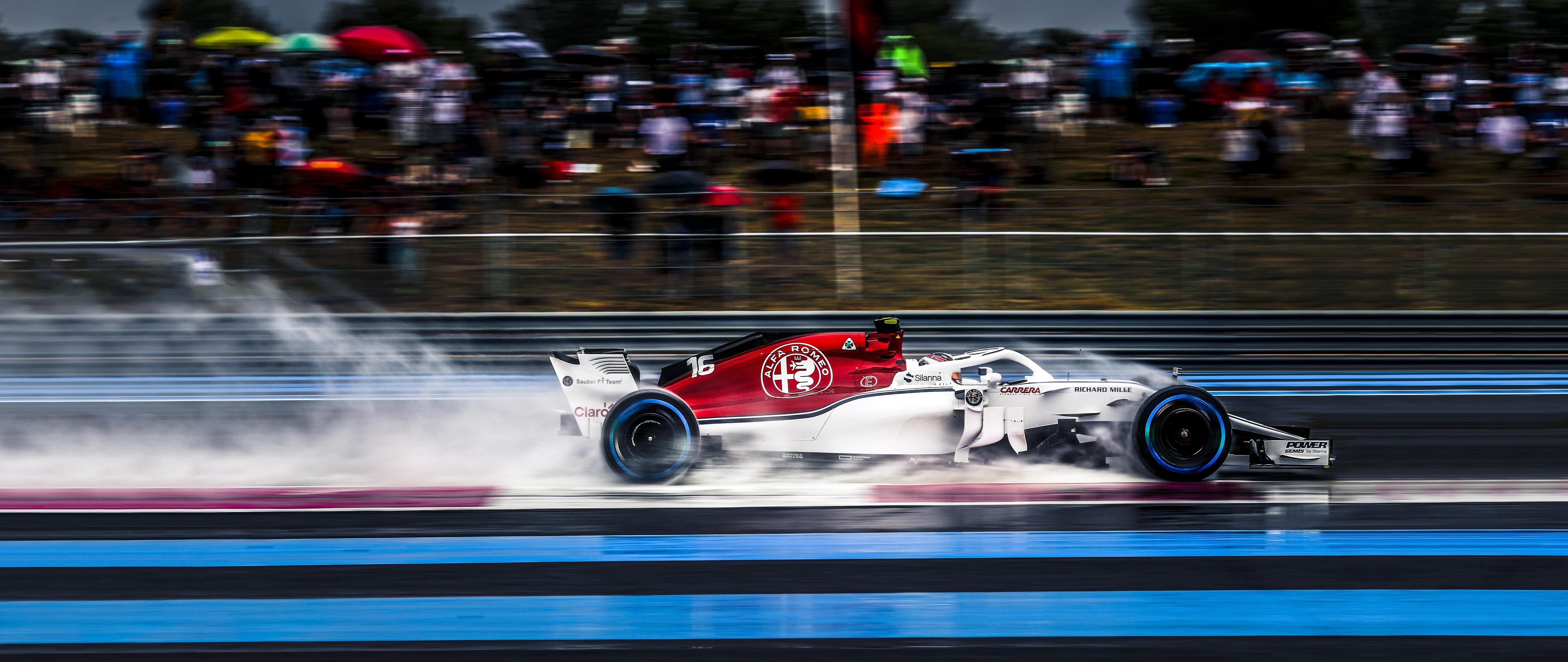 5120x2160 Charles Leclerc, Alfa Sauber C Paul Ricard, 2018