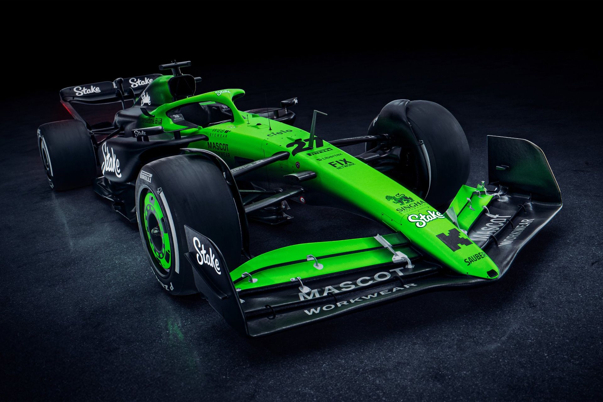 1920x1280 First picture: Sauber presents its livery for the 2025 F1 season · RaceFans