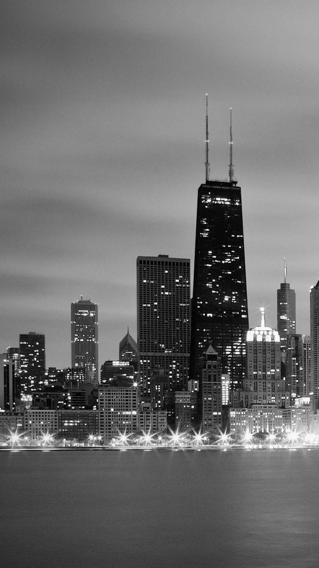 1080x1920 Chicago Skyline IPhone 6 6S 7 Plus Wallpaper And IPhone 8 Plus