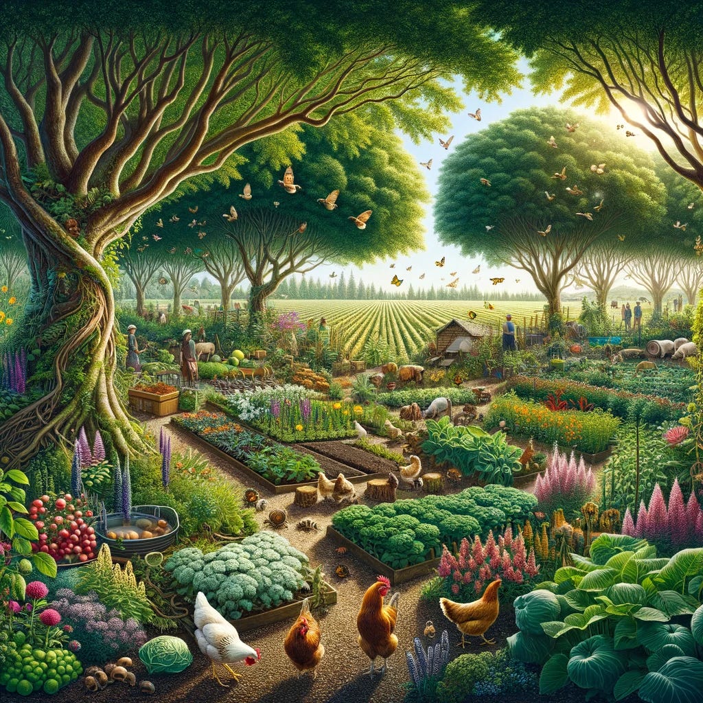 1024x1024 Permaculture vs Traditional Farming: A Sustainable Approach to Agriculture