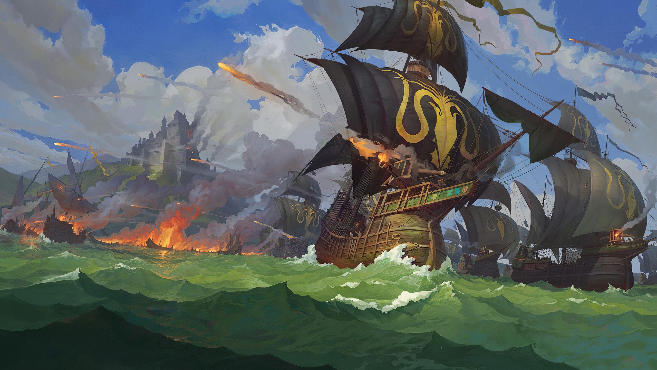 2560x1440 Fleet Foxes HD, HD Wallpaper