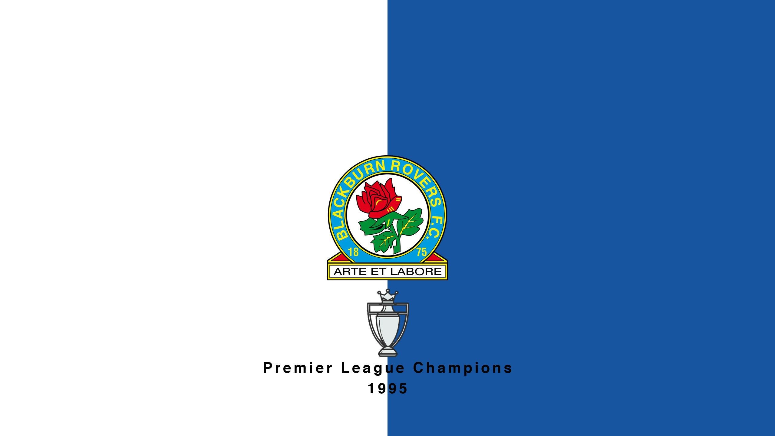 2560x1440 Premier League Soccer The Blue & Whites HD Blackburn Rovers F.C Wallpaper