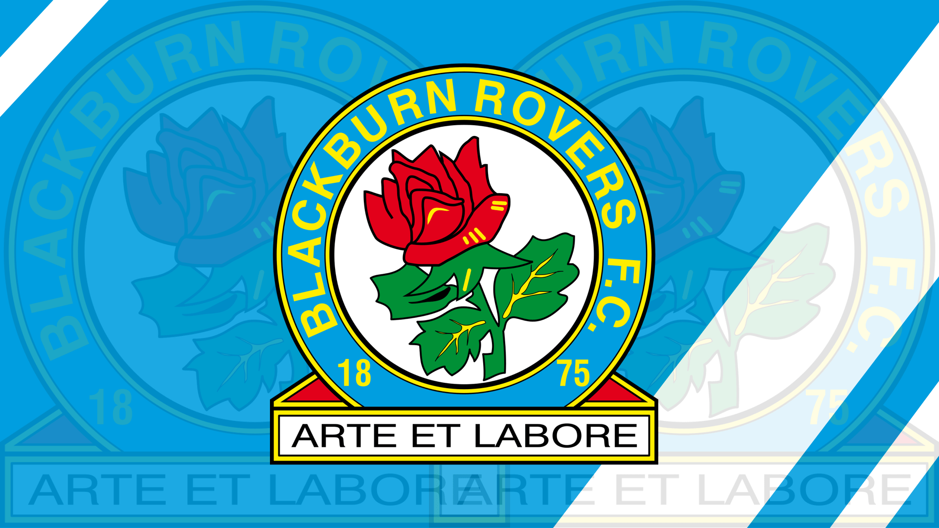 1920x1080 Blackburn Rovers F.C. HD, Logo, Emblem, Soccer, HD Wallpaper