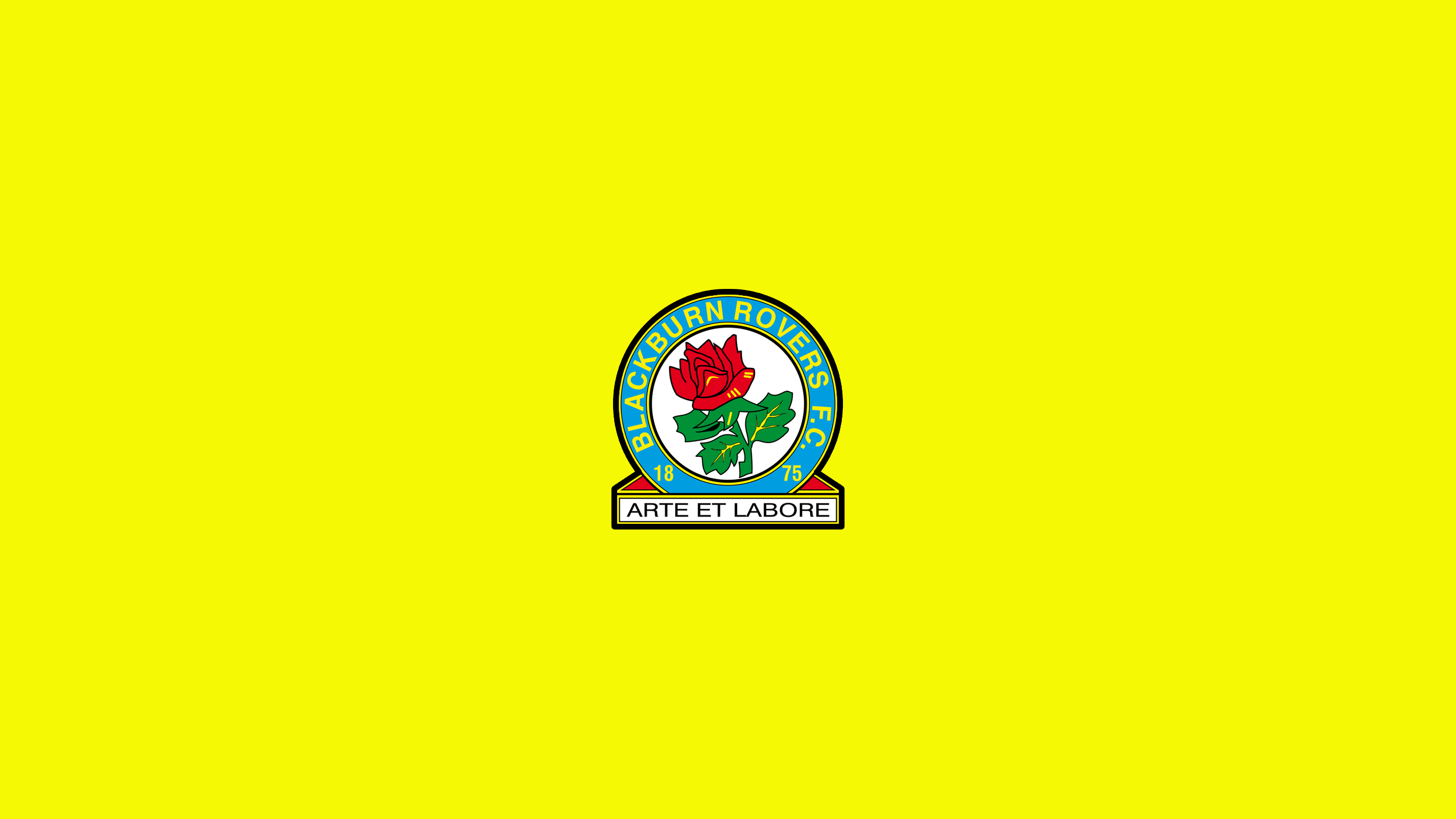 2560x1440 Blackburn Rovers F.C. HD, Soccer, Logo, Emblem, HD Wallpaper