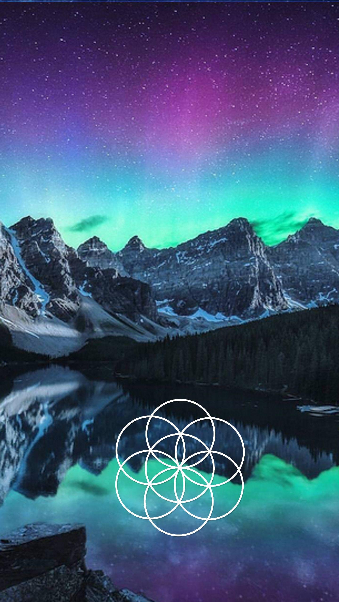 1440x2560 Sacred Geometry Wallpaper