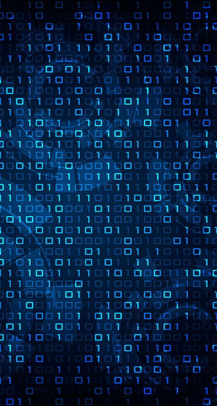 Blue Binary Wallpapers - Top Free Blue Binary Backgrounds - WallpaperAccess