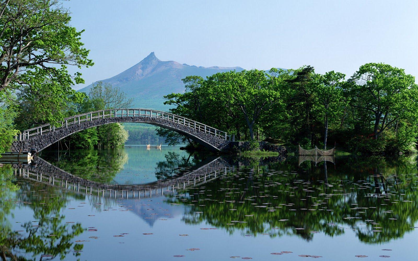 1600x1000 Domo Wallpaper: Hokkaido countryside Japanese wallpaper