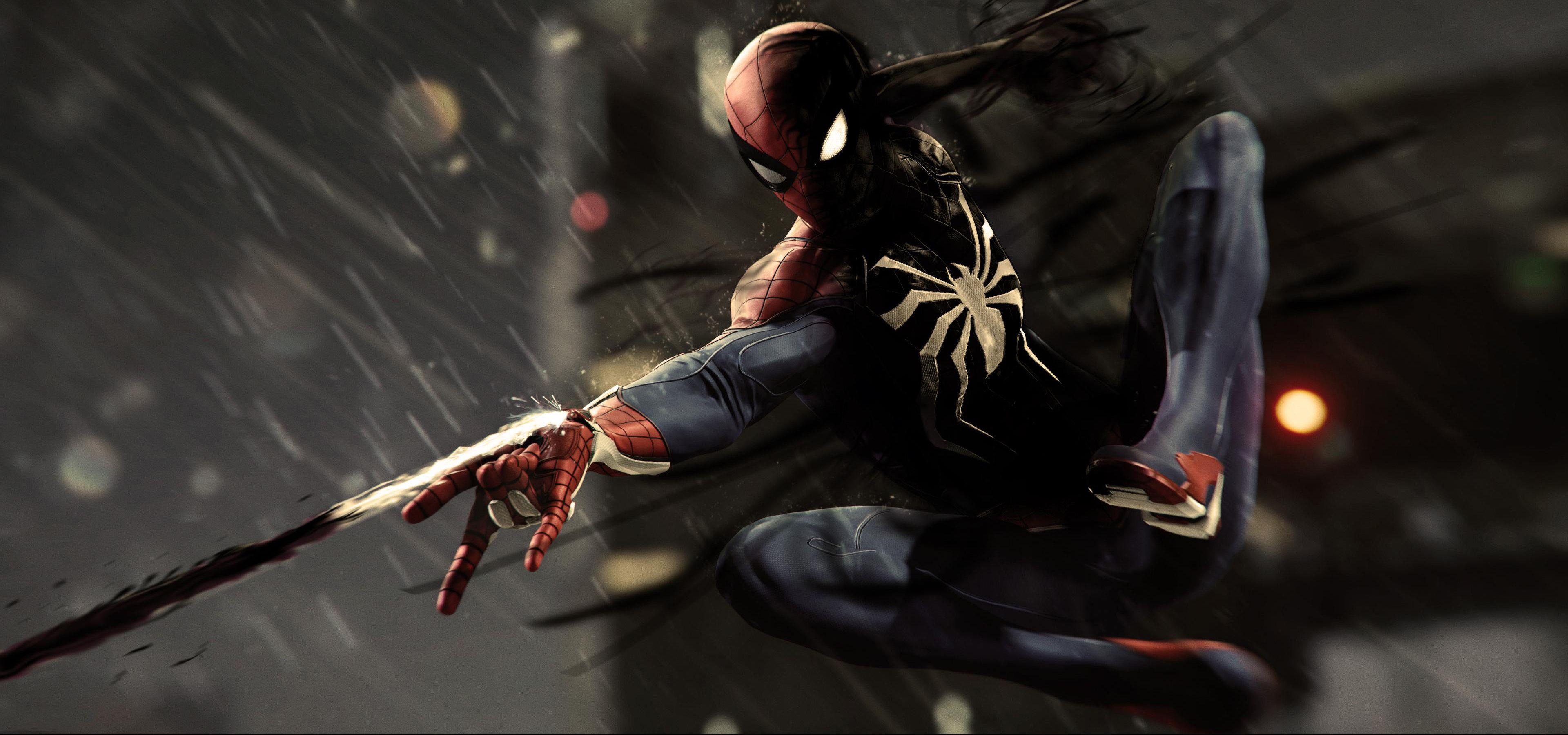 3840x1799 #spiderman, #ps4 games, #hd, k, #games, #superheroes