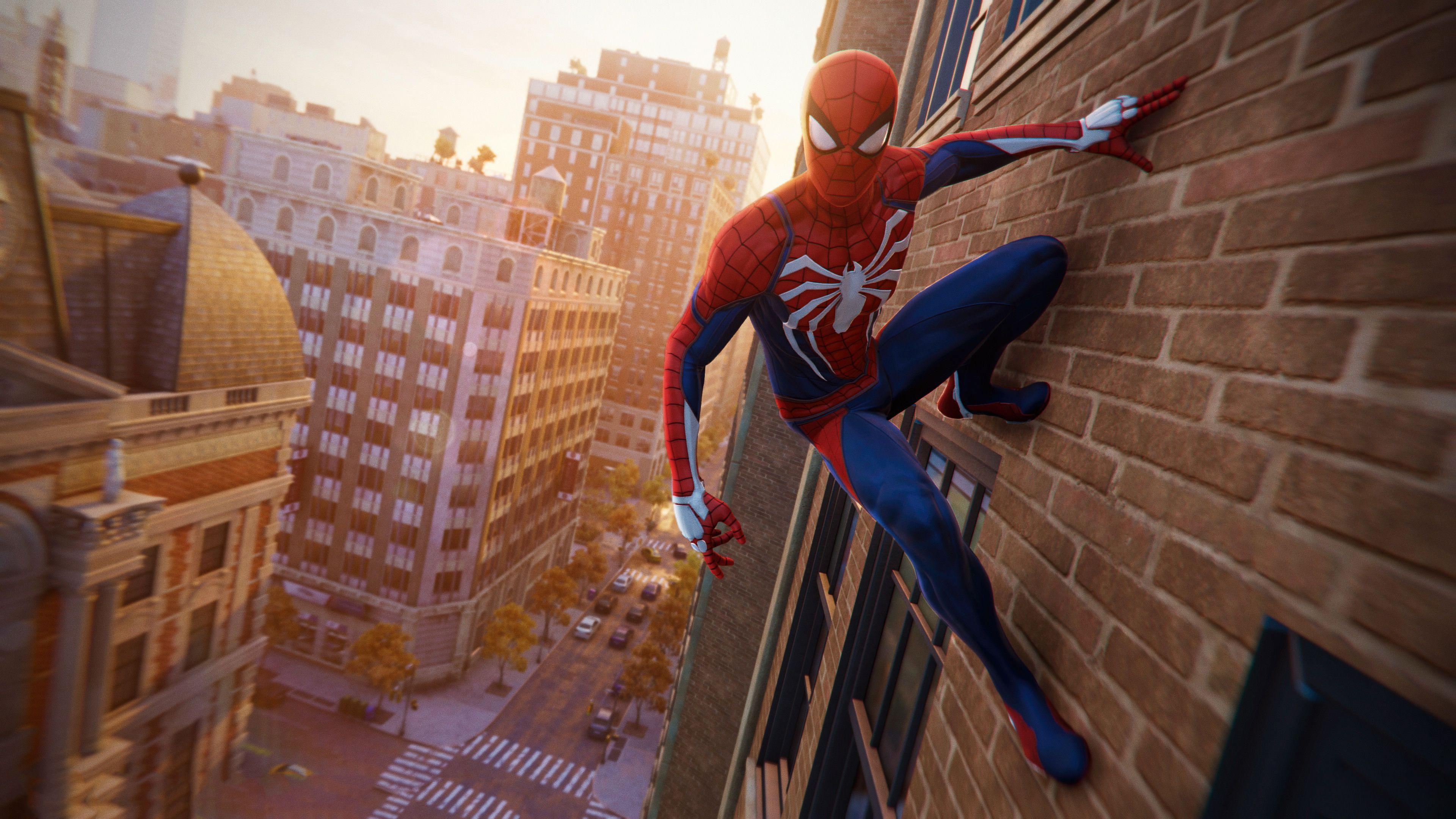 3840x2160 Wallpaper 4k Spiderman Ps4 Game 2018 4k Wallpaper