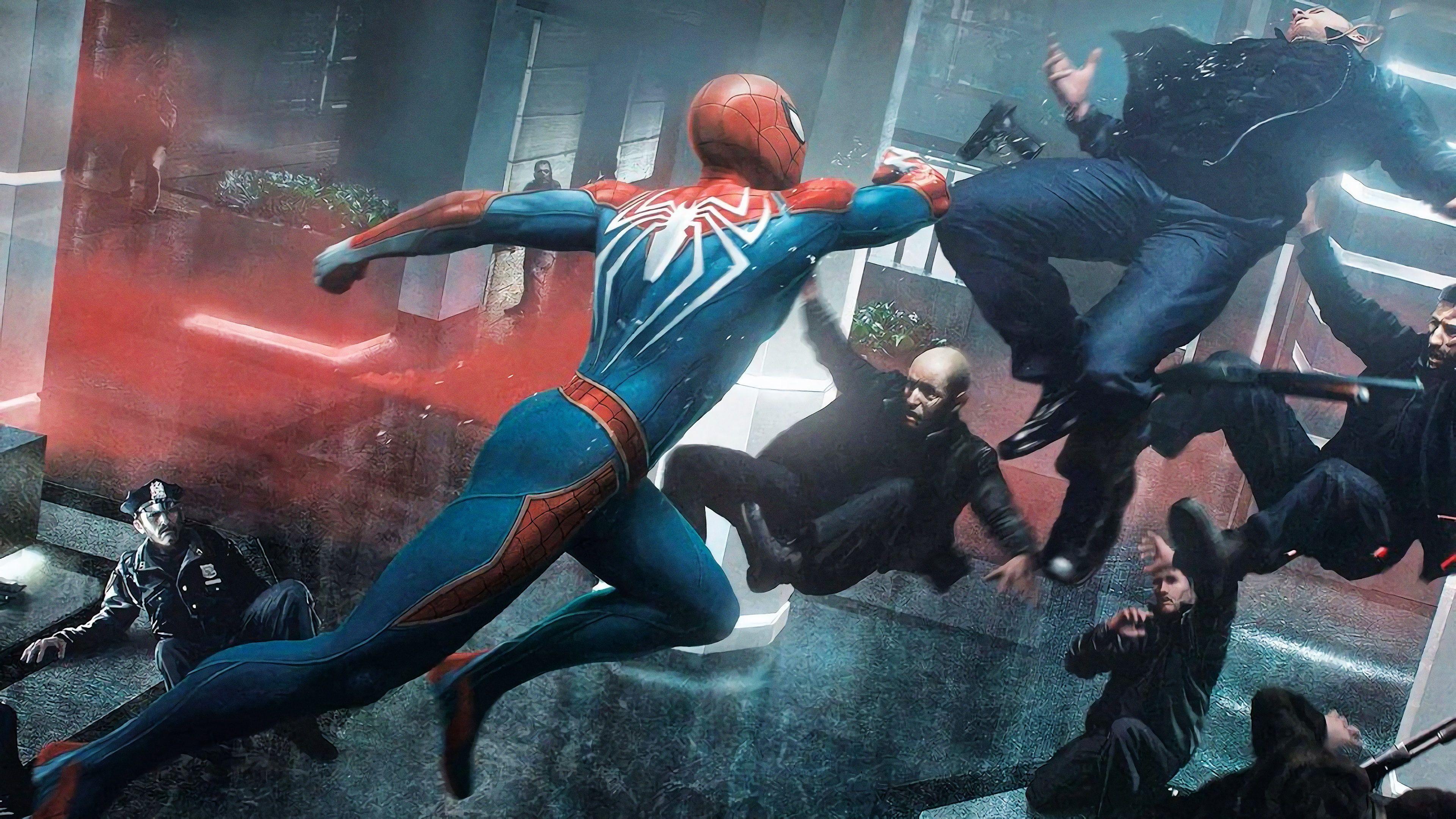 3840x2160 Spiderman ps spiderman, superheroes, games, hd, 4k, 2018 games