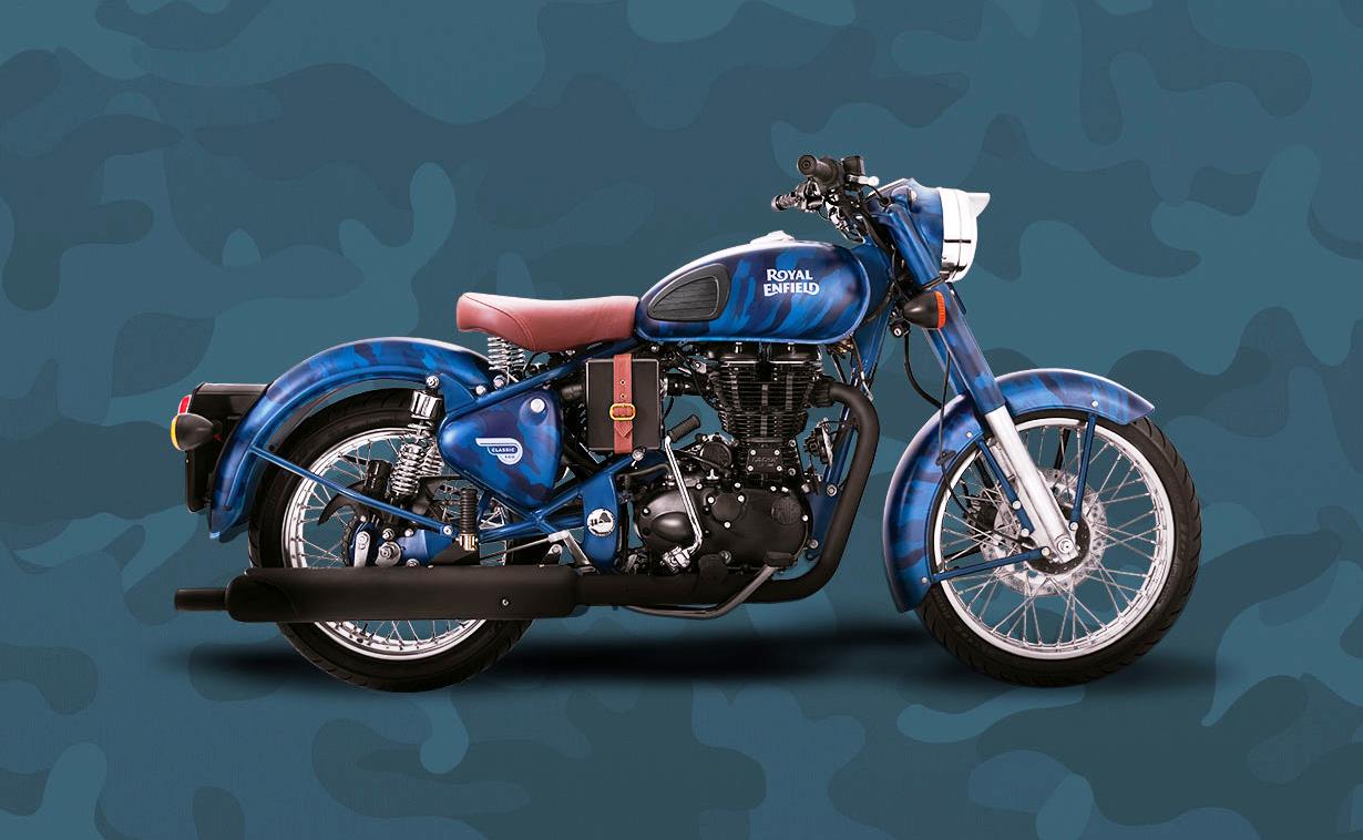 1230x758 Royal Enfield Classic 500 Squadron Blue Despatch Limited Edition
