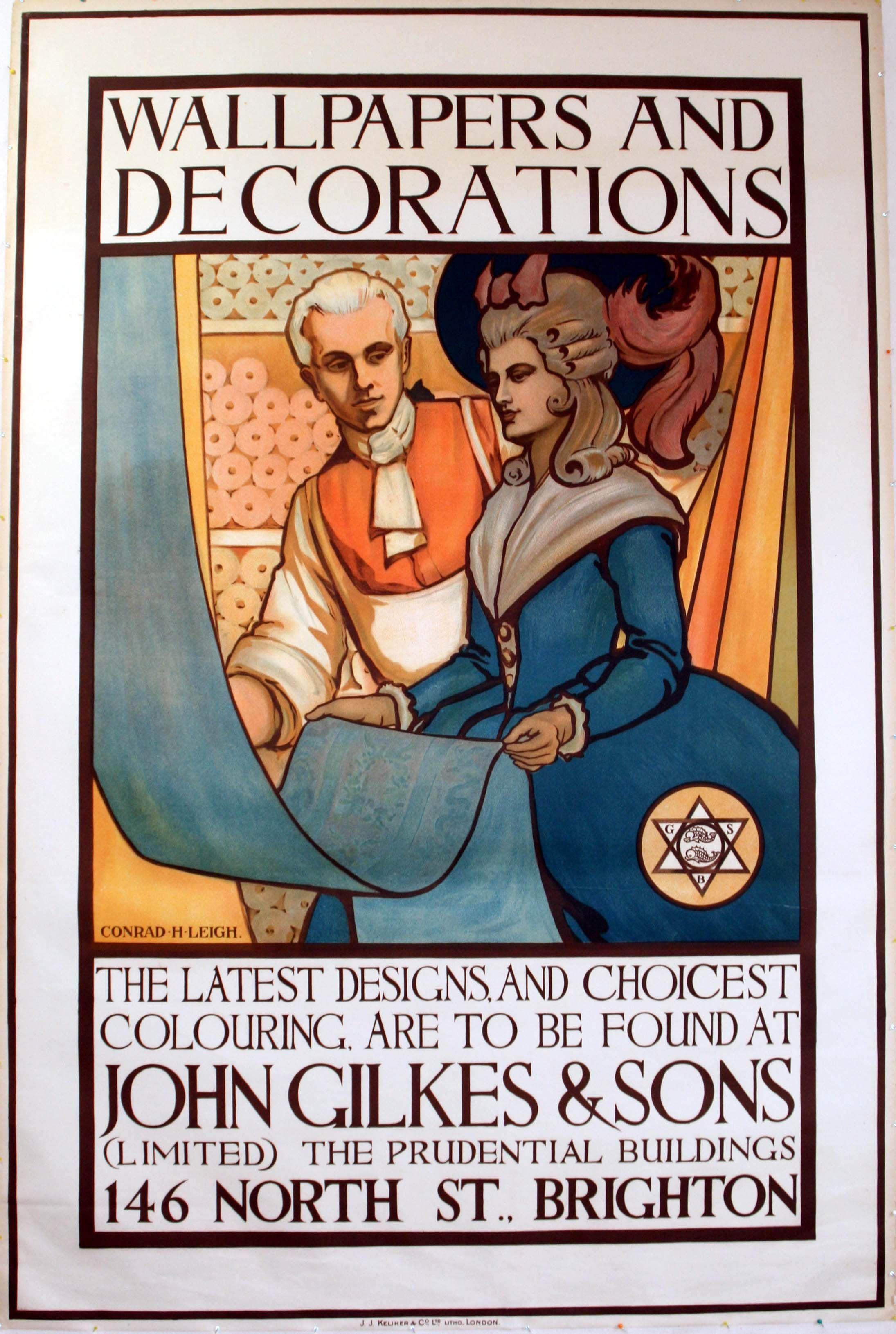 2190x3258 John Gilkes & Sons Wallpaper and Decorations, 1920s
