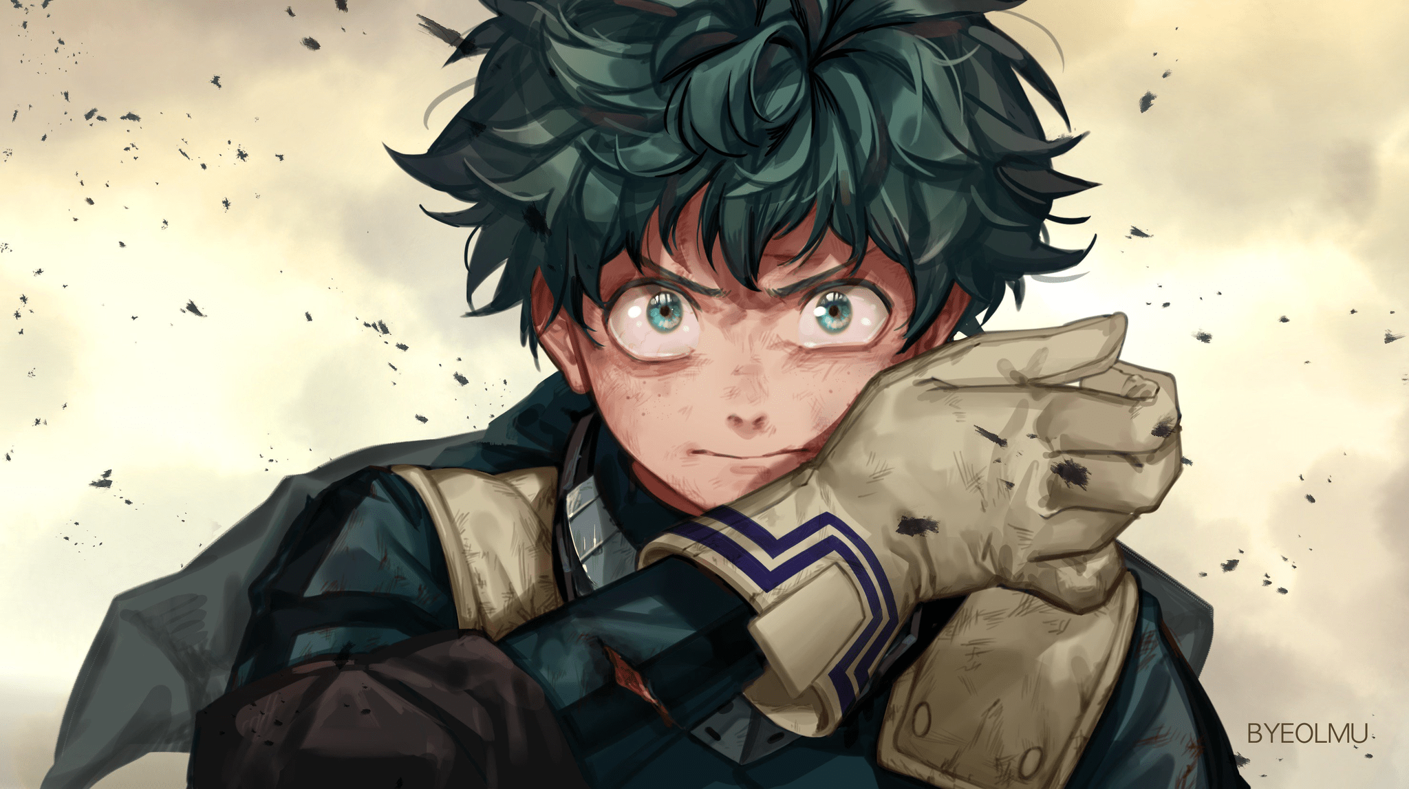 2048x1147 Izuku Midoriya (Deku) HD Wallpaper. Background Imagex1147