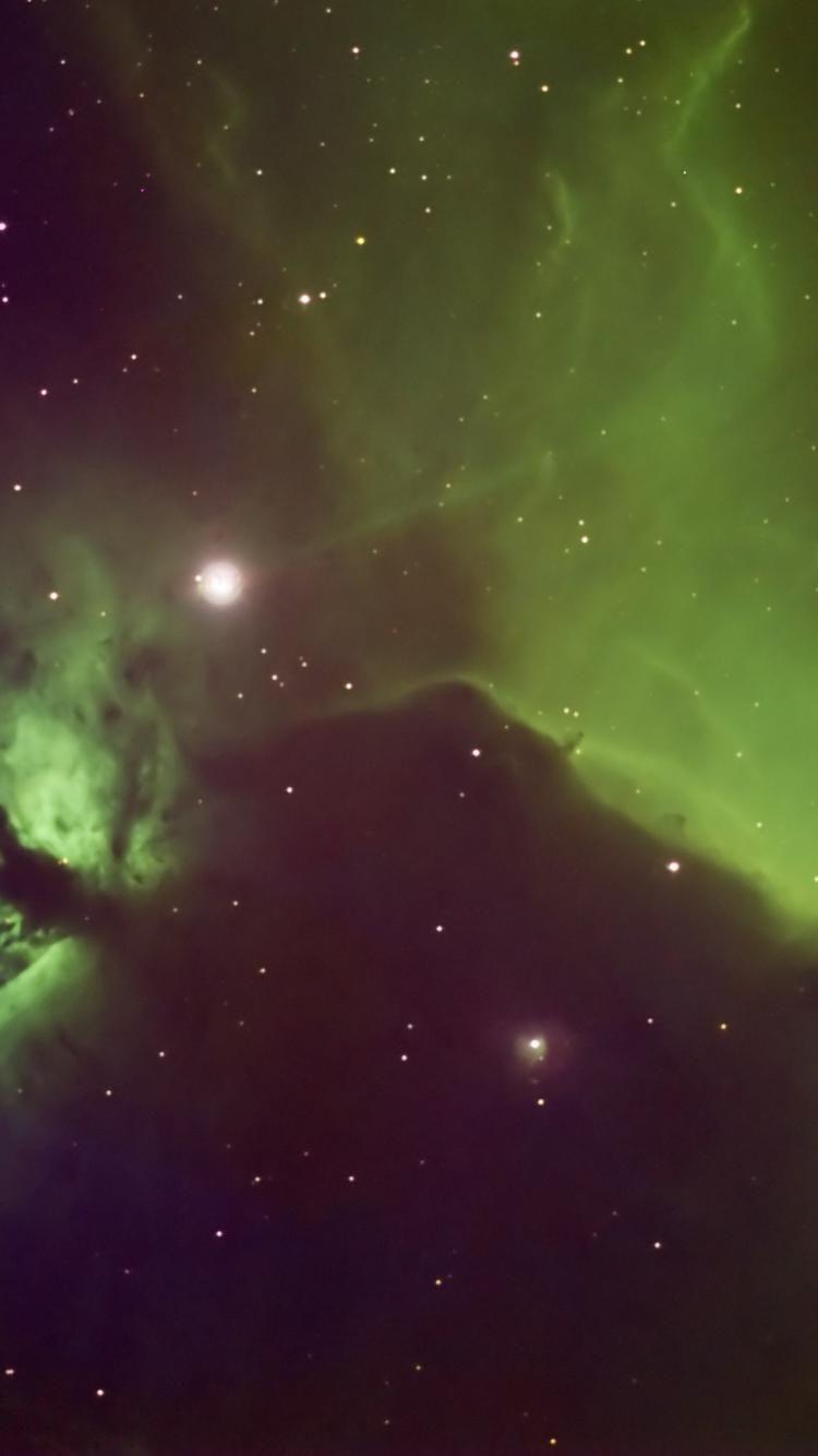 750x1334 Outer space nebulae horsehead nebula wallpaper