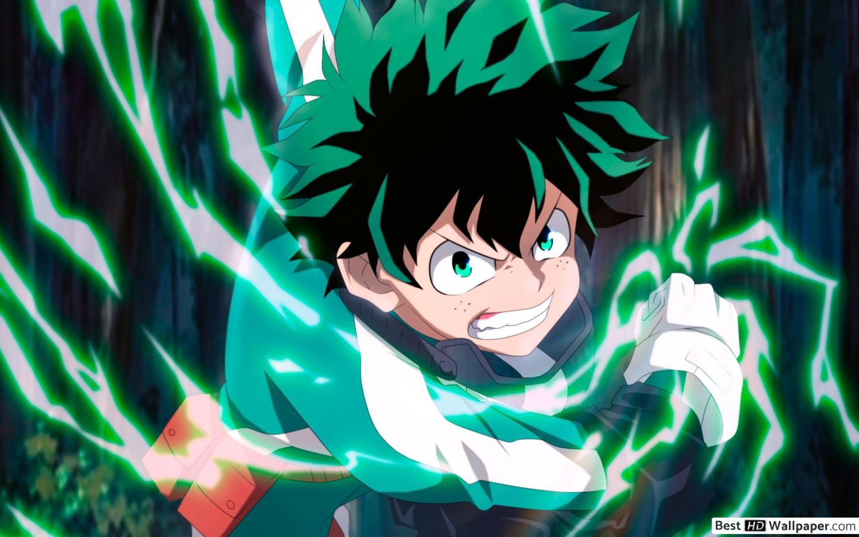 1680x1050 My hero academia midoriya (deku) HD wallpaper download