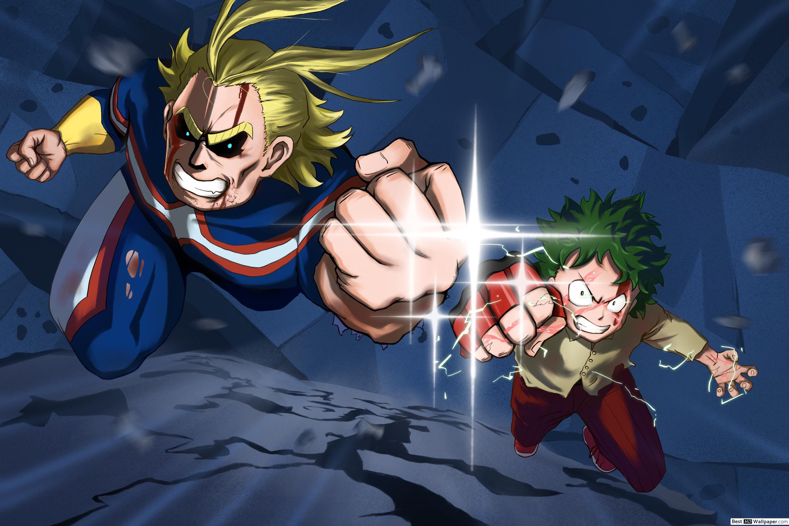 All Might Wallpaper iPhone Android and Desktop  Page 2 of 3  The  RamenSwag
