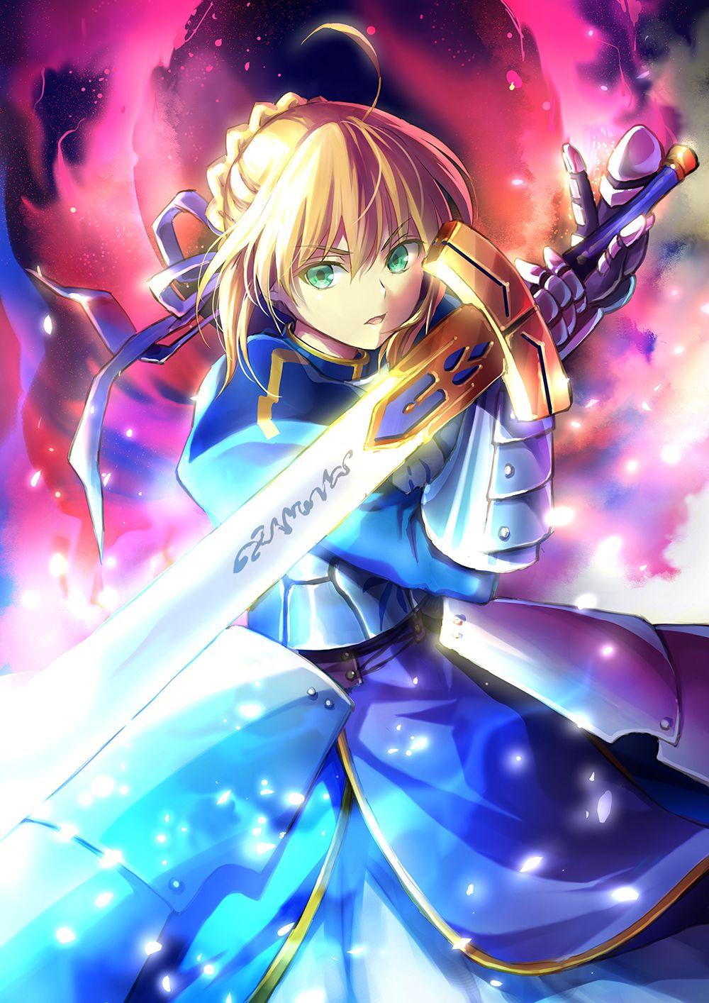 Saber Fate Stay Night Wallpapers Top Free Saber Fate Stay Night Backgrounds Wallpaperaccess