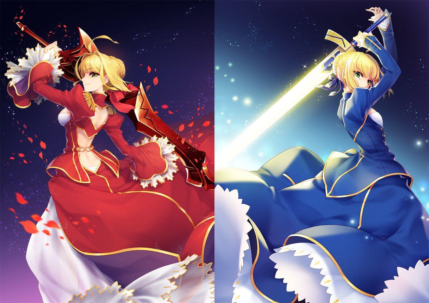 1400x990 Saber Stay Night Wallpaper And Background Imagex990