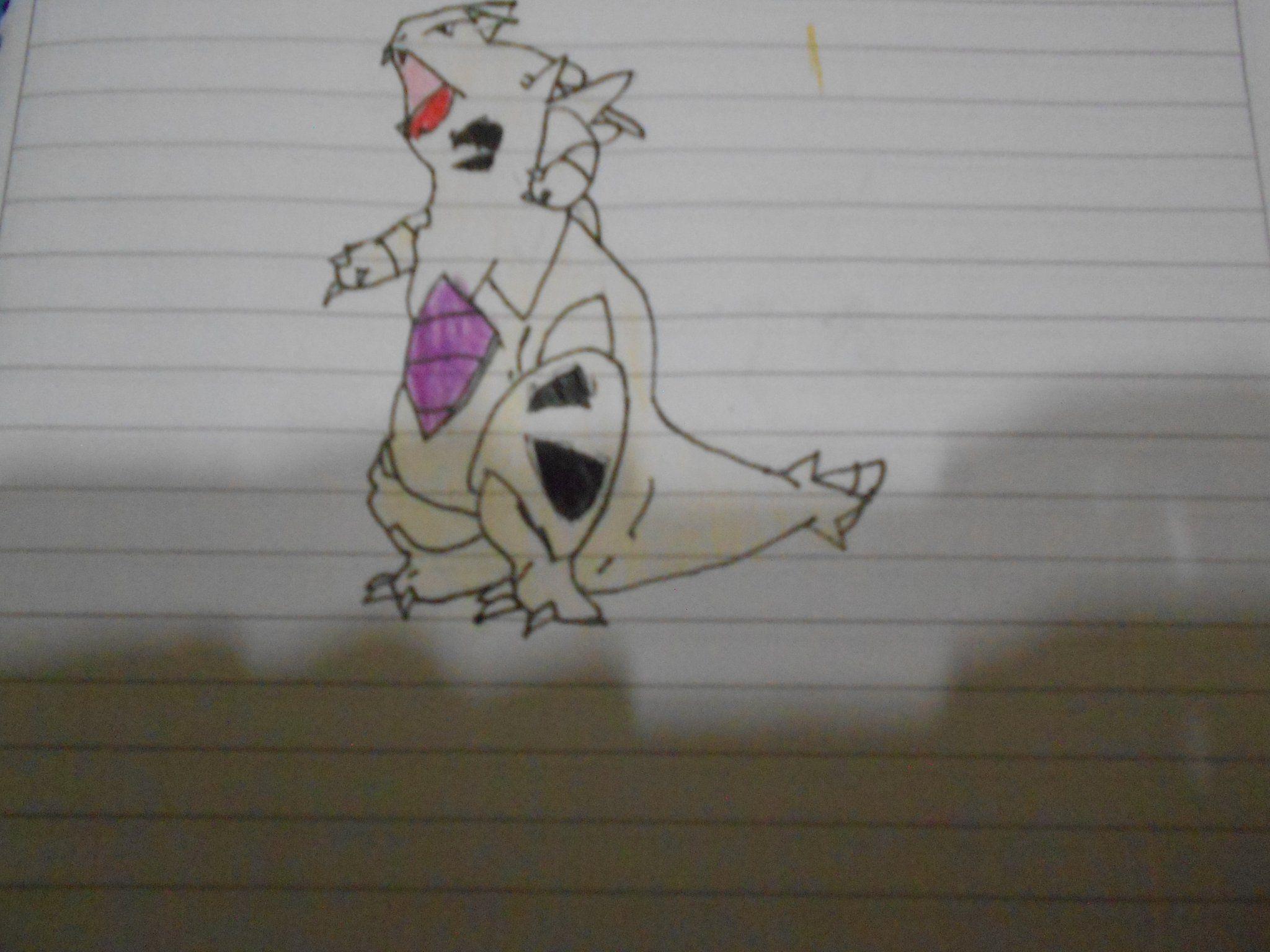 2048x1536 Pokemons art: Tyranitar Shiny and Mega Tyranitar Shiny Art