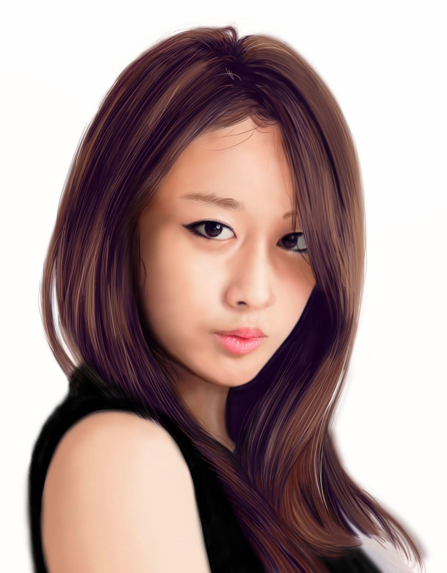 1421x1821 Park Ji Yeon drawing JiYeon Fan Art