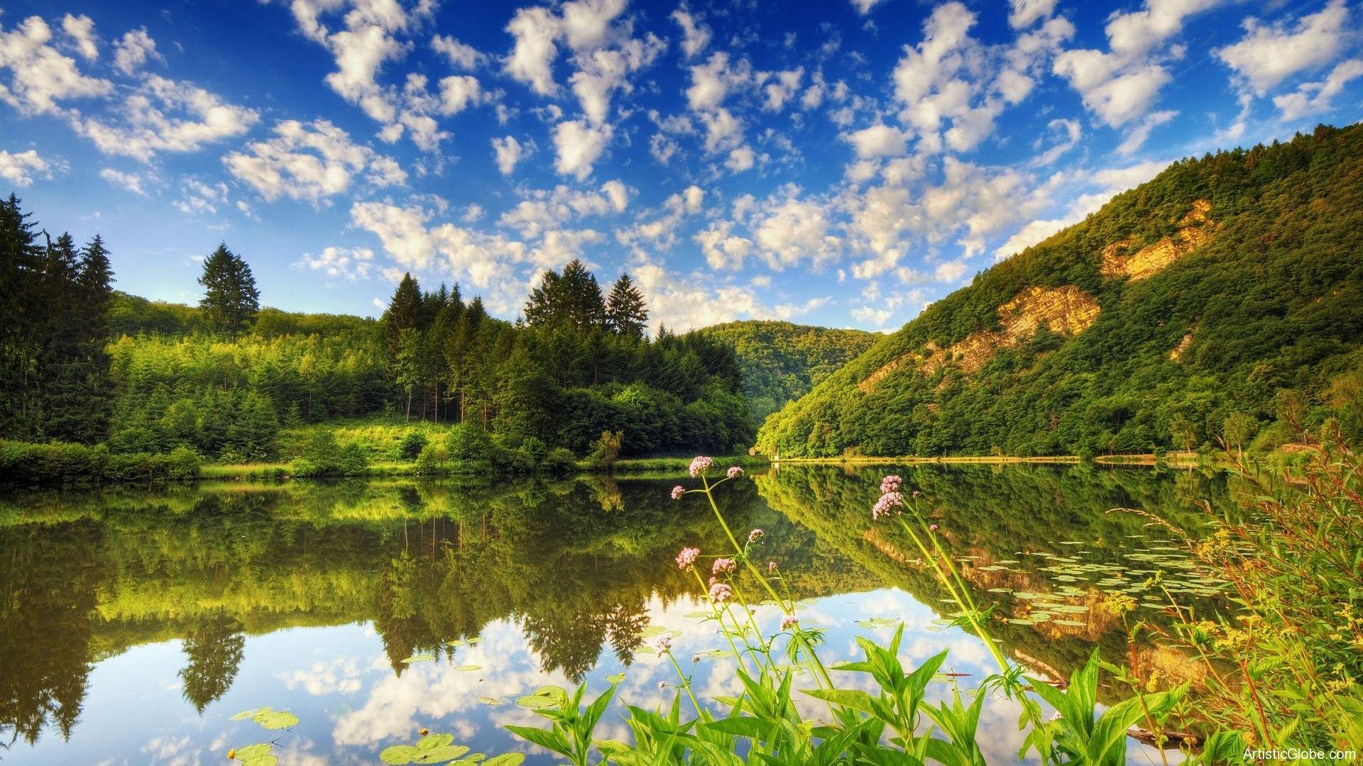 1920x1080 Summer Landscape HD WallPapers. Artistic GlobeArtistic Globe