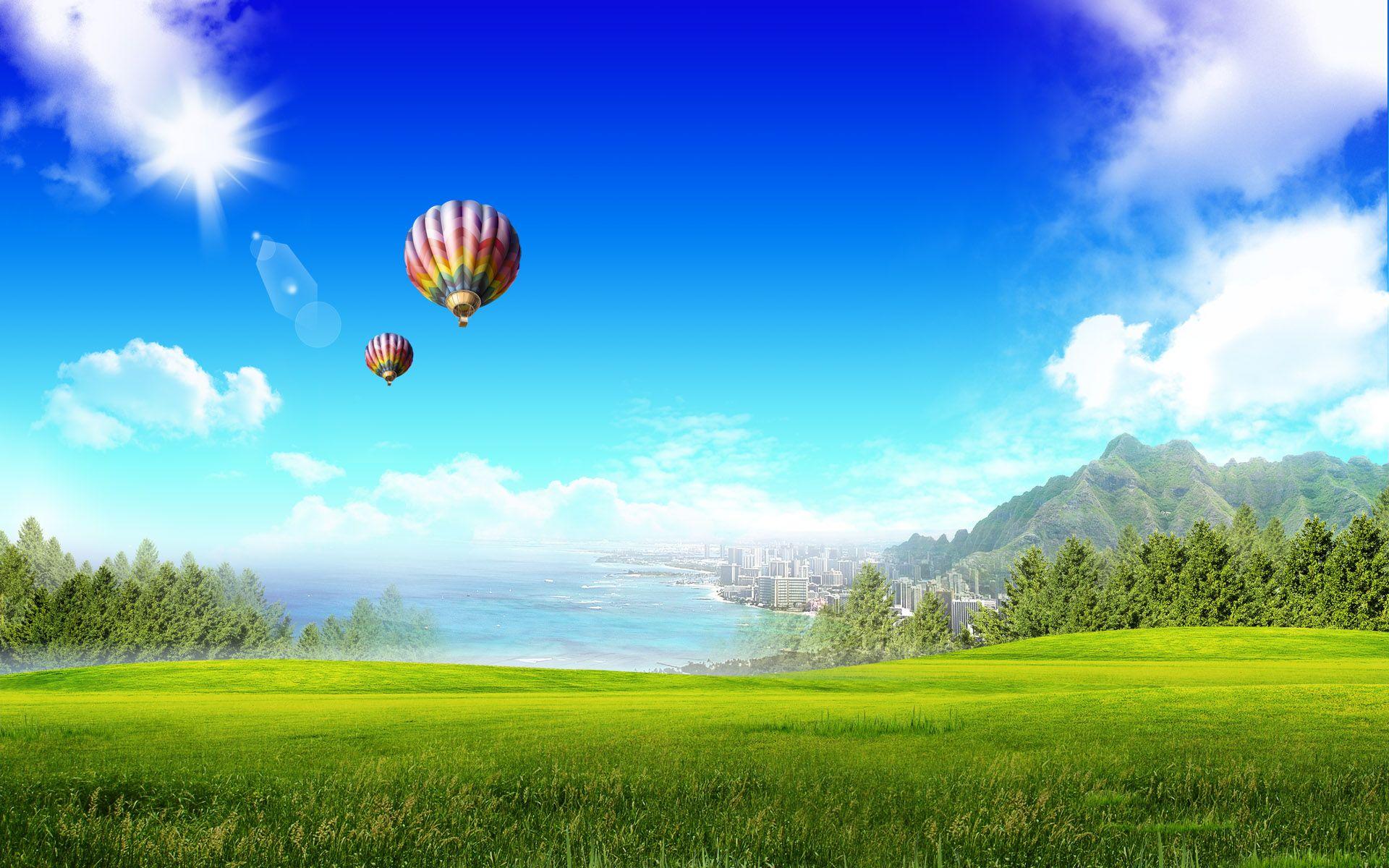1920x1200 Free Desktop Wallpaper Summer Landscapes